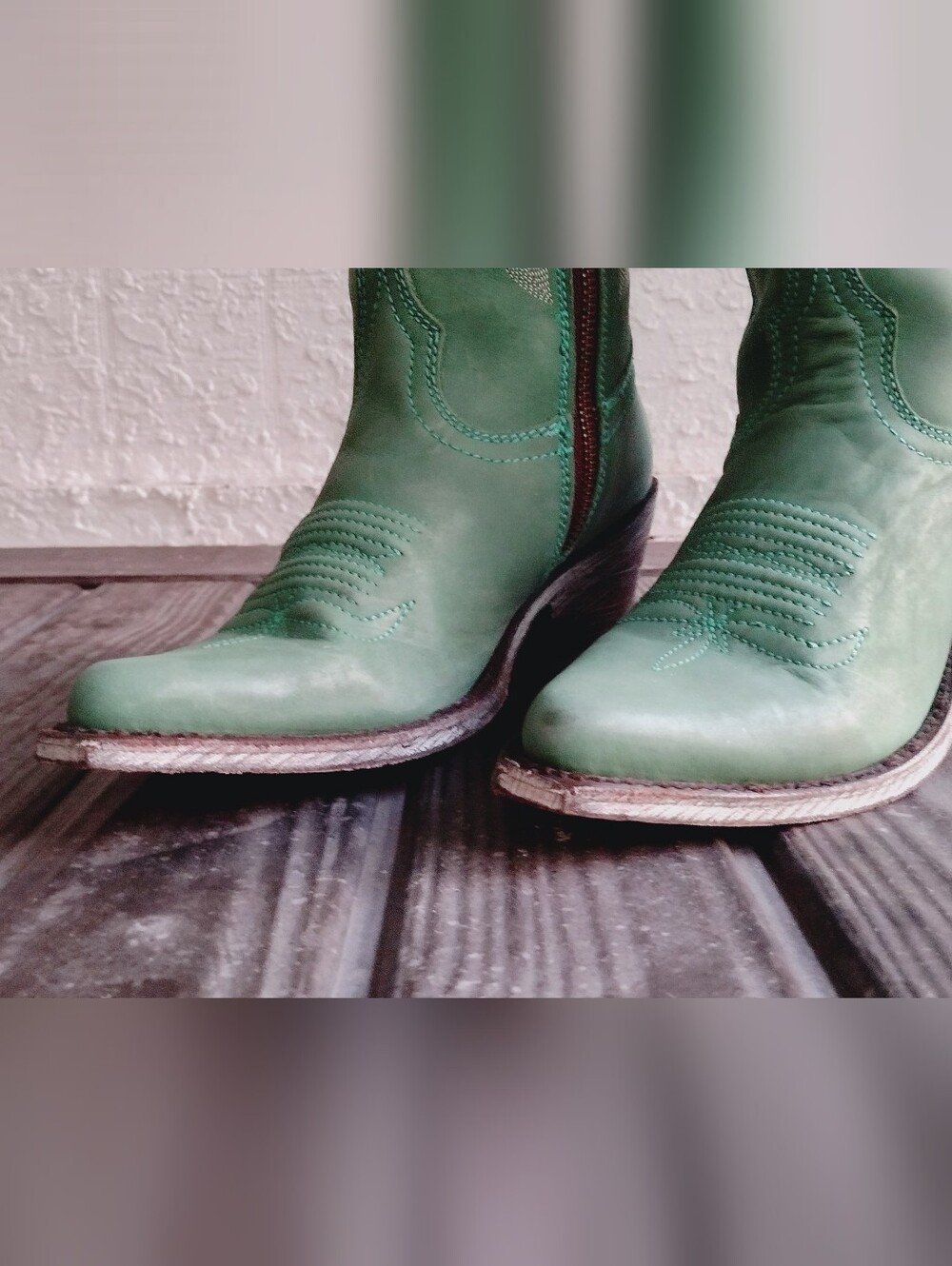Liberty Black Allyssa Vegas Green Over the Knee Western Cowboy Boots - Picture 13 of 13